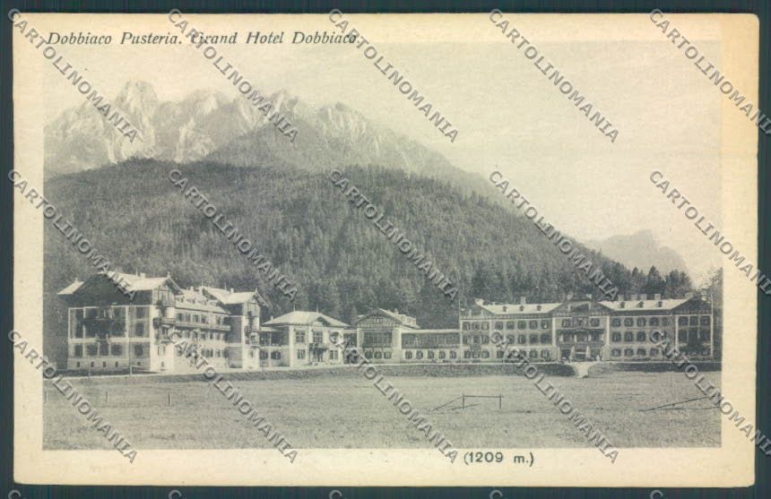 Bolzano Dobbiaco cartolina ZT9443 – fronte