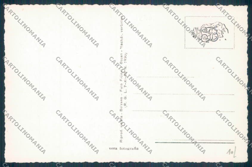 Bolzano Dobbiaco Barca Foto cartolina ZT9454 – retro