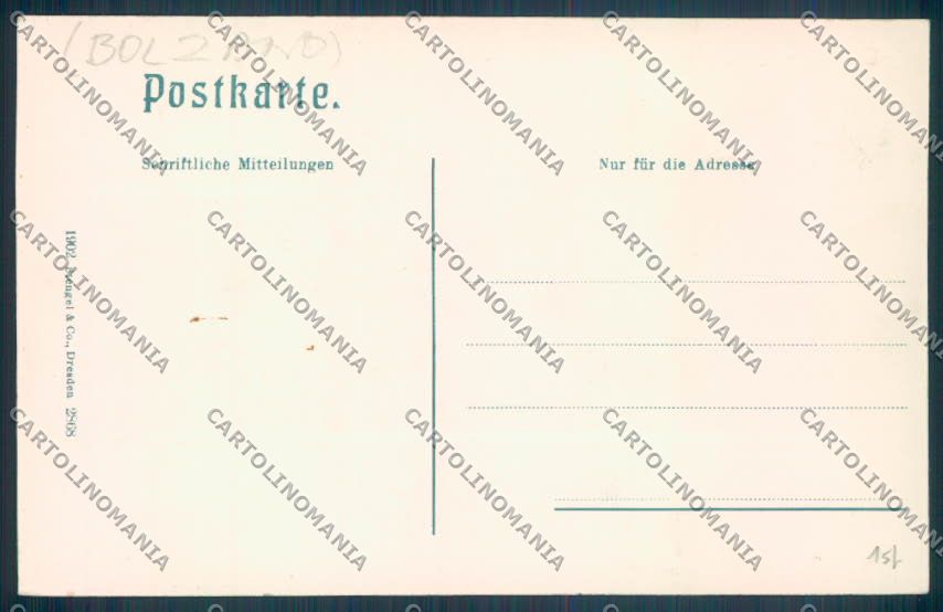 Bolzano Dobbiaco cartolina ZT9460 – retro