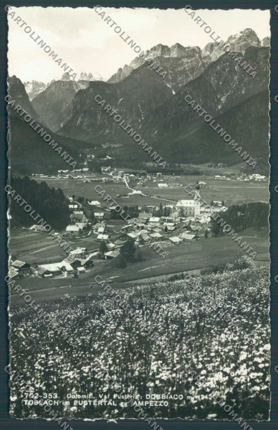 Bolzano Dobbiaco Foto cartolina ZT9468 – fronte