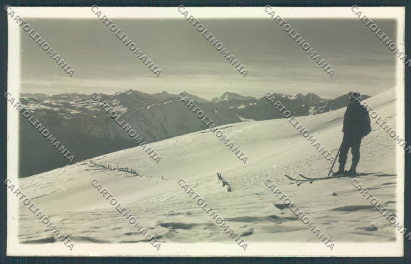 Bolzano Vipiteno Nevicata Sci Foto cartolina ZT9502 – fronte