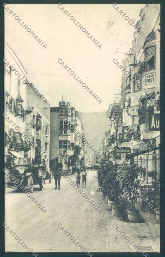 Bolzano Vipiteno cartolina ZT9525 – fronte