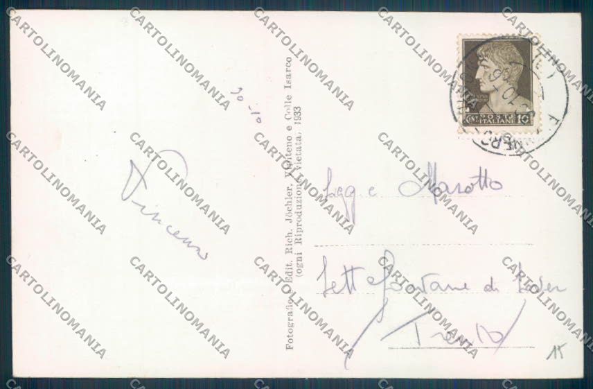 Bolzano Vipiteno Foto cartolina ZT9537 – retro