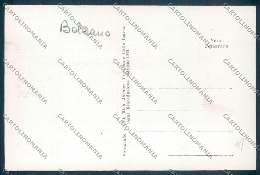 Bolzano Vipiteno Foto cartolina ZT9542 – retro