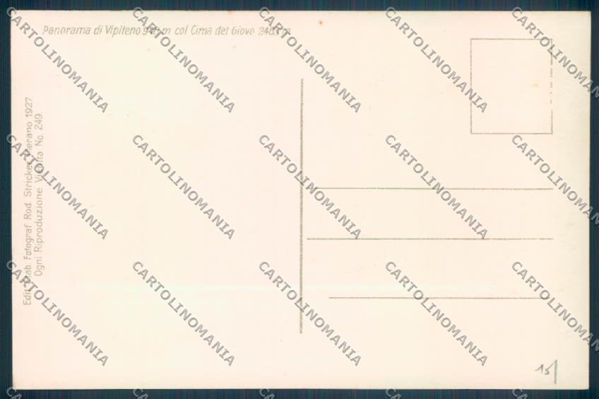 Bolzano Vipiteno Foto cartolina ZT9559 – retro