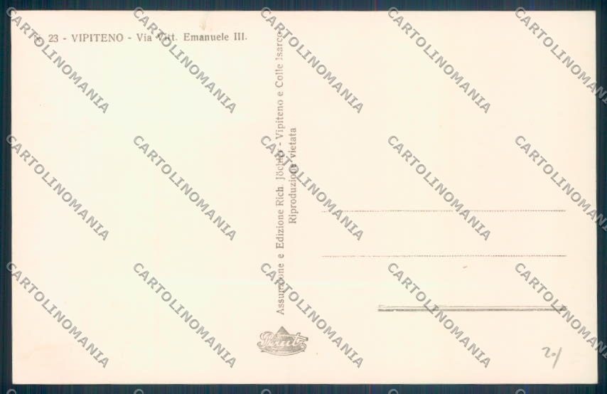Bolzano Vipiteno Foto cartolina ZT9591 – retro