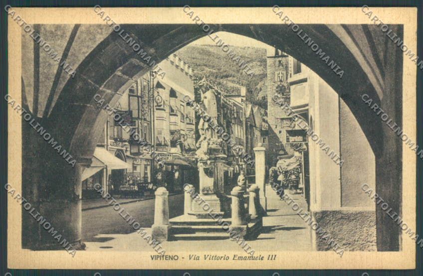Bolzano Vipiteno cartolina ZT9608 – fronte