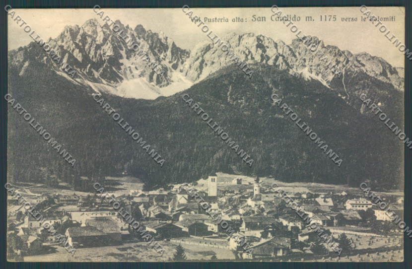 Bolzano San Candido cartolina ZT9620 – fronte