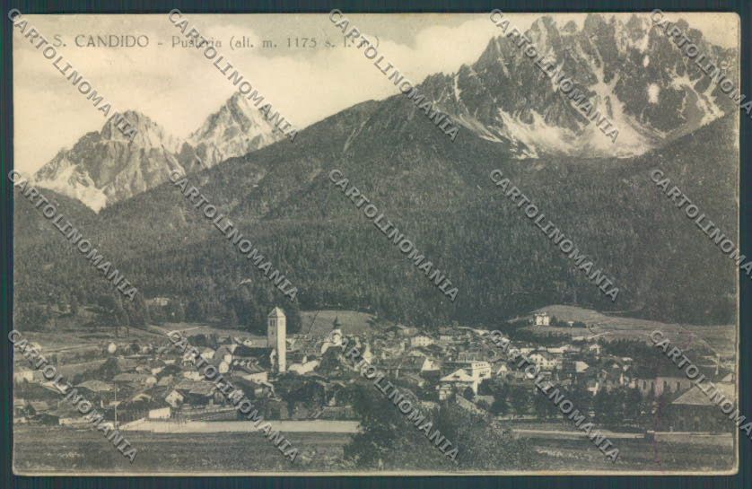 Bolzano San Candido PIEGATA cartolina ZT9621 – fronte
