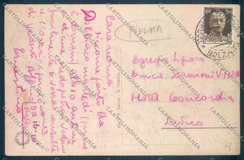 Bolzano San Candido PIEGATA cartolina ZT9621 – retro