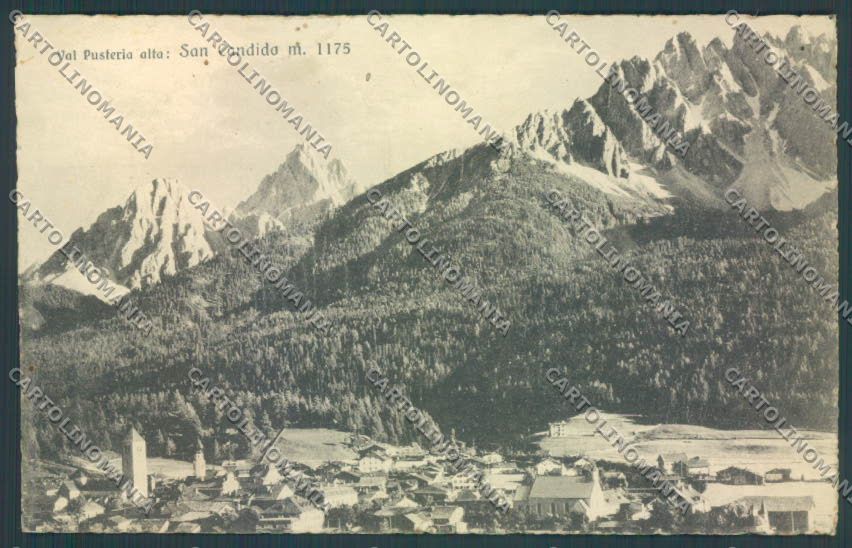 Bolzano San Candido cartolina ZT9622 – fronte