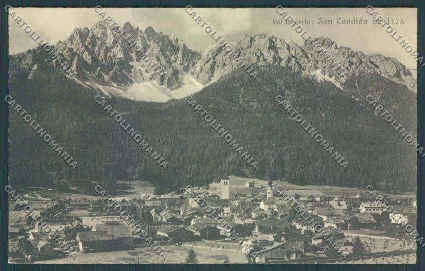 Bolzano San Candido cartolina ZT9624 – fronte