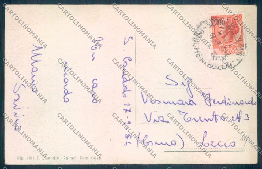 Bolzano San Candido cartolina ZT9633 – retro