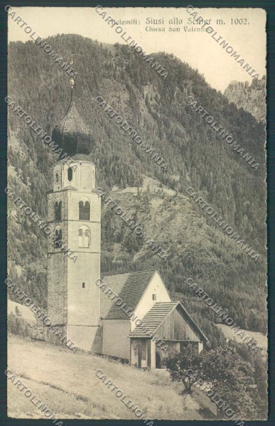 Bolzano Castelrotto Siusi cartolina ZT9652 – fronte