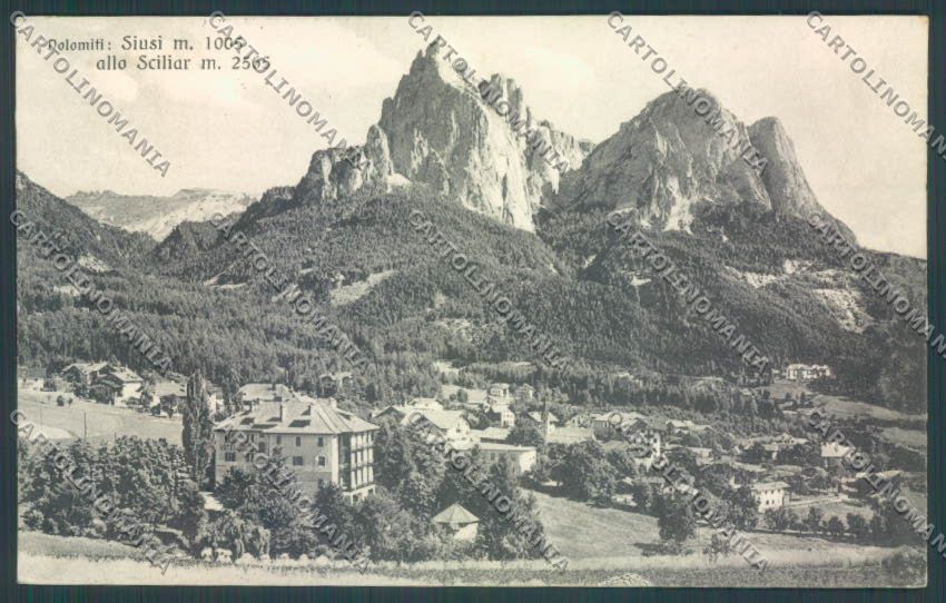 Bolzano Castelrotto Siusi cartolina ZT9653 – fronte