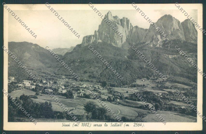 Bolzano Castelrotto Siusi cartolina ZT9657 – fronte