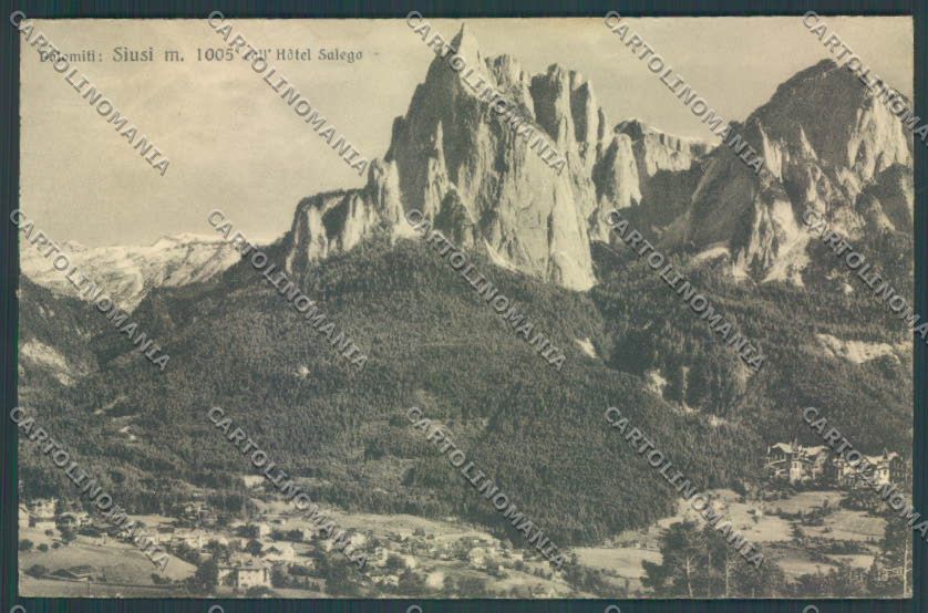 Bolzano Castelrotto Siusi cartolina ZT9658 – fronte