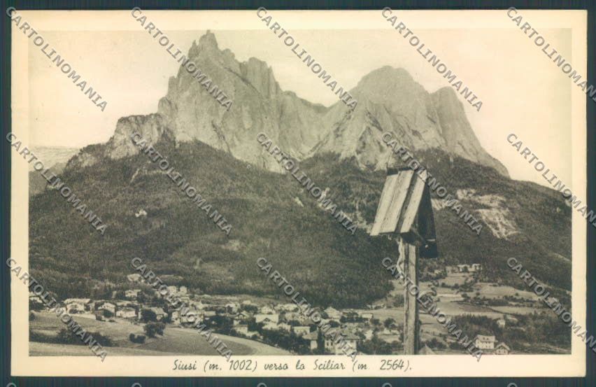Bolzano Castelrotto Siusi cartolina ZT9659 – fronte