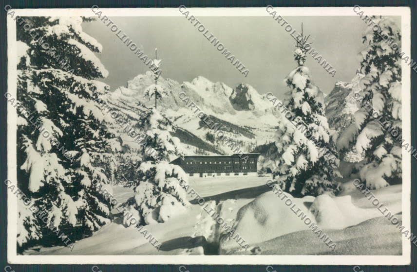 Bolzano Santa Cristina Valgardena Nevicata Foto cartolina ZT9671 – fronte