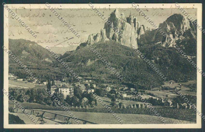 Bolzano Castelrotto Siusi cartolina ZT9676 – fronte