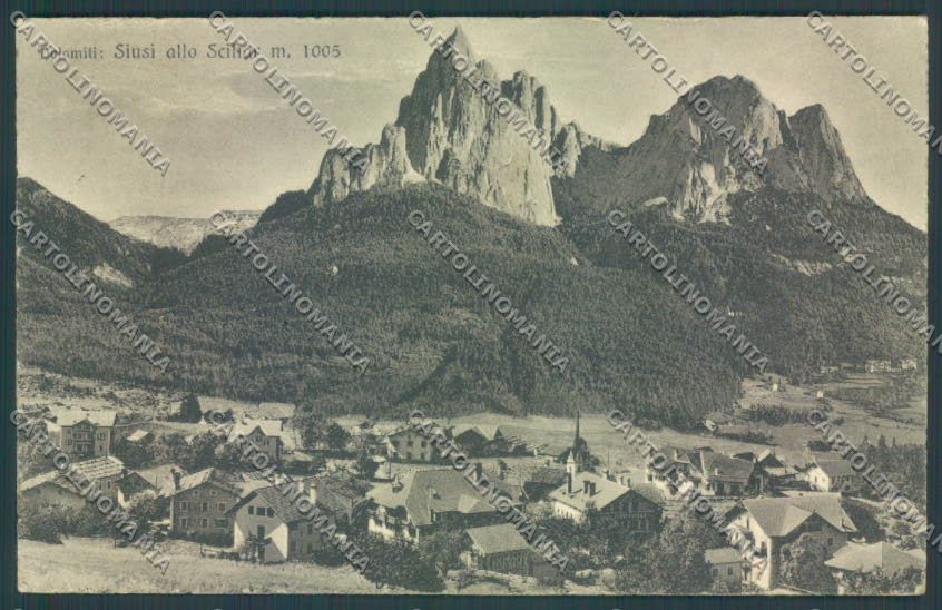 Bolzano Castelrotto Siusi cartolina ZT9681 – fronte