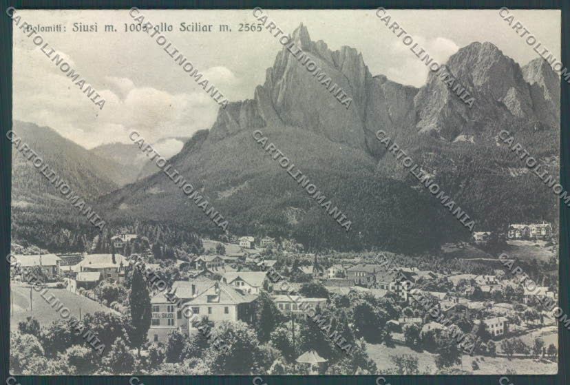 Bolzano Castelrotto Siusi cartolina ZT9684 – fronte