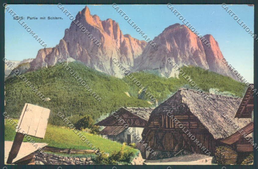 Bolzano Castelrotto Siusi cartolina ZT9685 – fronte