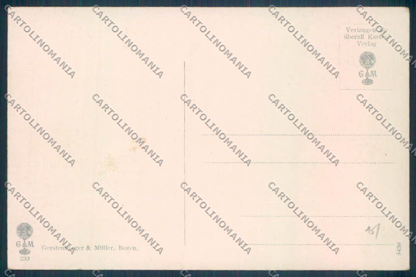 Bolzano Castelrotto Siusi cartolina ZT9685 – retro