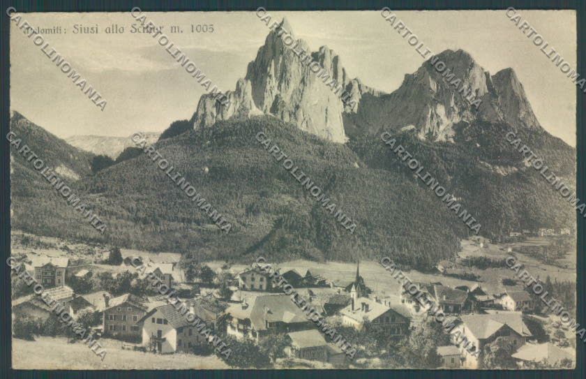 Bolzano Castelrotto Siusi cartolina ZT9686 – fronte