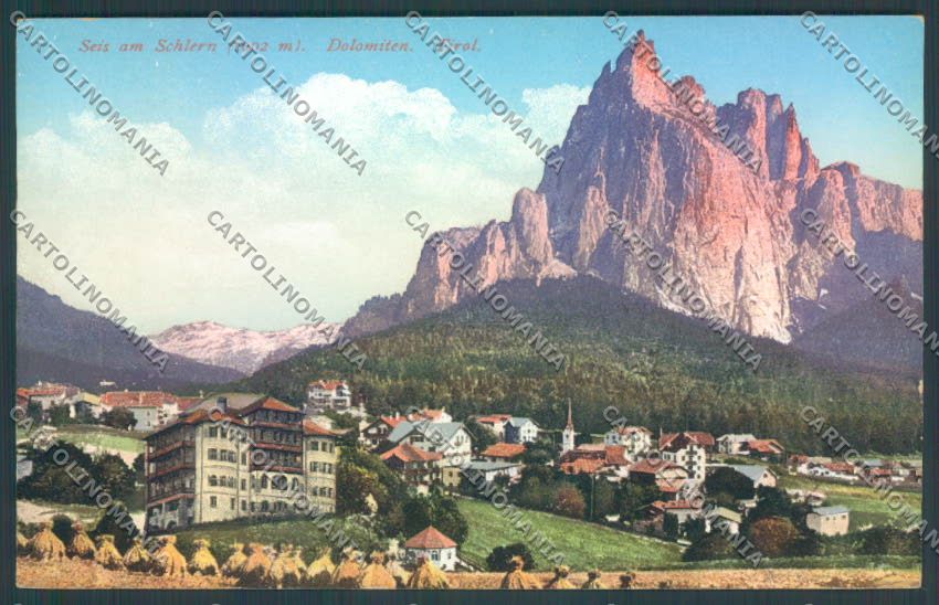 Bolzano Castelrotto Siusi cartolina ZT9690 – fronte
