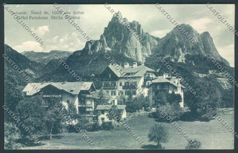 Bolzano Castelrotto Siusi cartolina ZT9692 – fronte