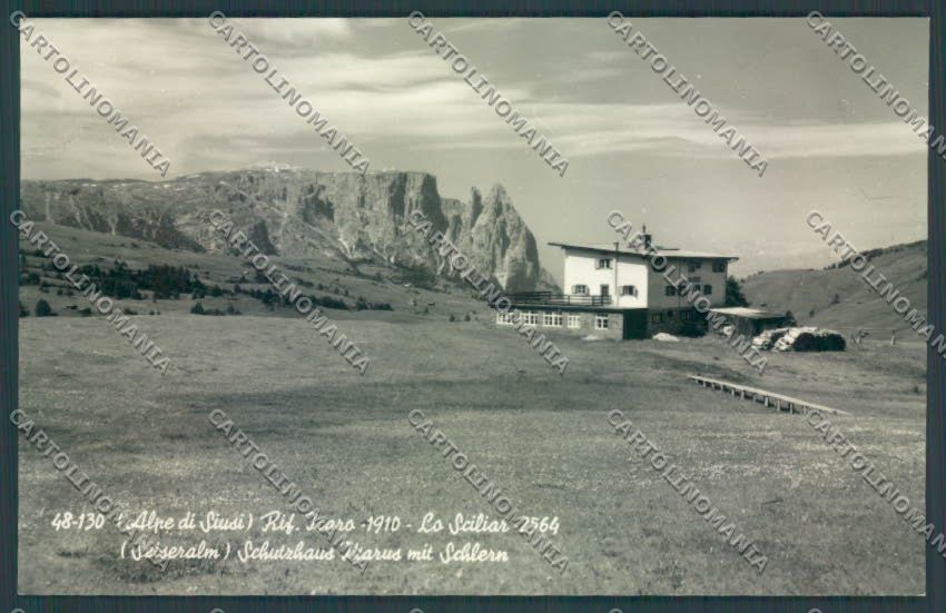 Bolzano Castelrotto Siusi Foto cartolina ZT9702 – fronte