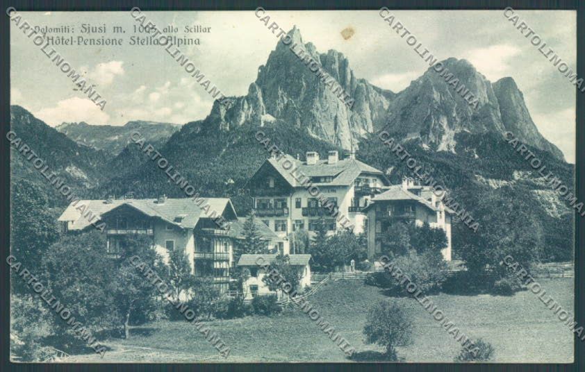 Bolzano Castelrotto Siusi cartolina ZT9716 – fronte