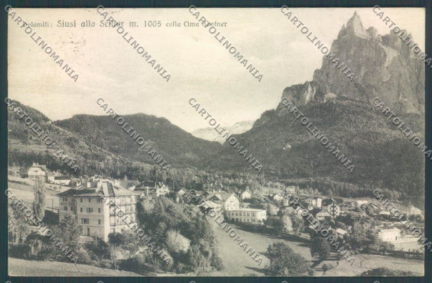 Bolzano Castelrotto Siusi cartolina ZT9720 – fronte