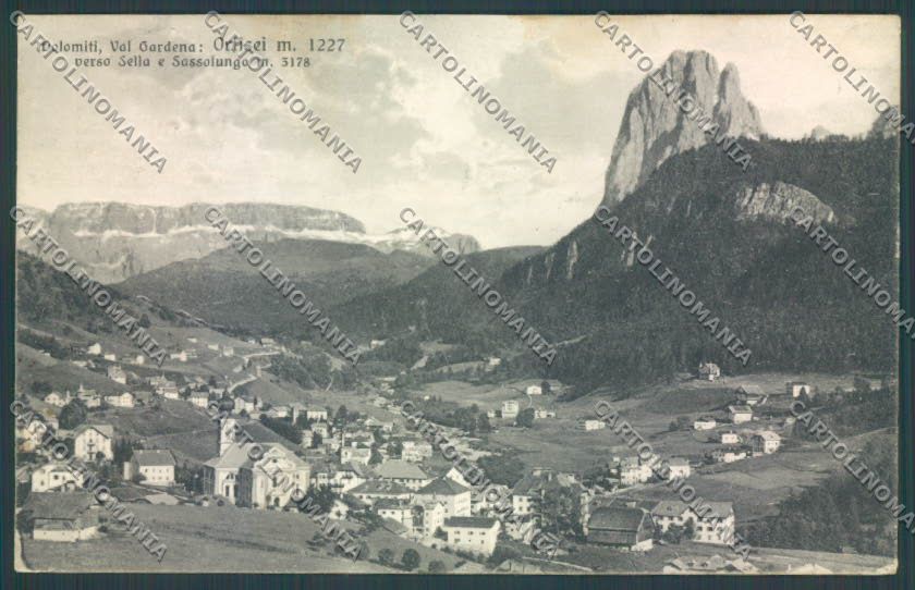 Bolzano Ortisei cartolina ZT9748 – fronte
