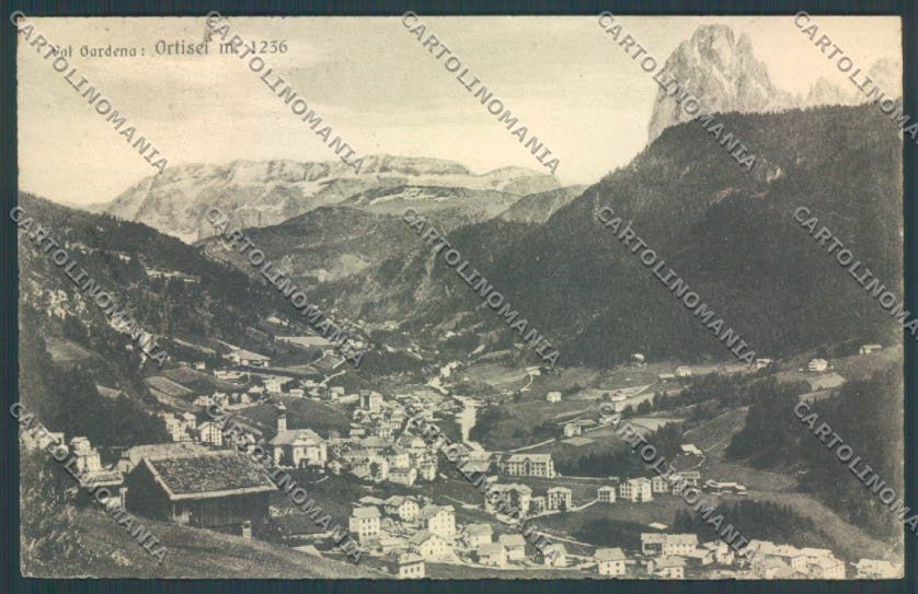 Bolzano Ortisei cartolina ZT9749 – fronte