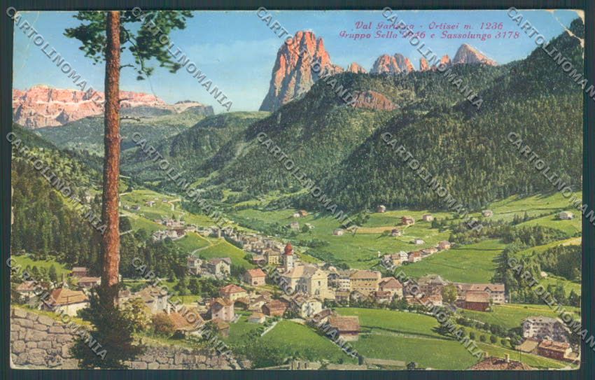 Bolzano Ortisei PIEGHINA cartolina ZT9751 – fronte