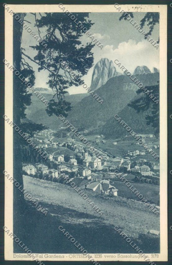 Bolzano Ortisei cartolina ZT9752 – fronte