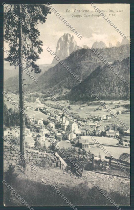 Bolzano Ortisei cartolina ZT9758 – fronte