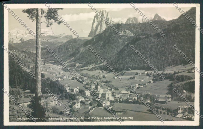 Bolzano Ortisei Foto cartolina ZT9760 – fronte