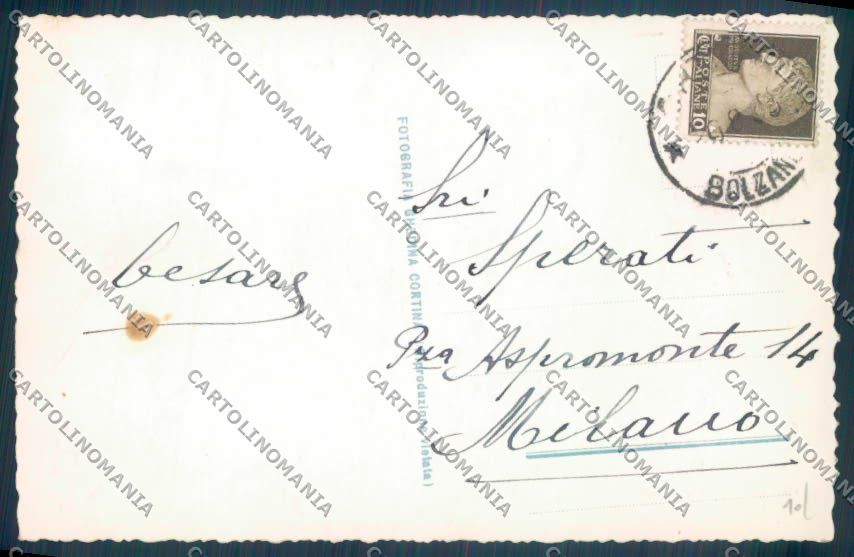 Bolzano Ortisei Foto cartolina ZT9761 – retro