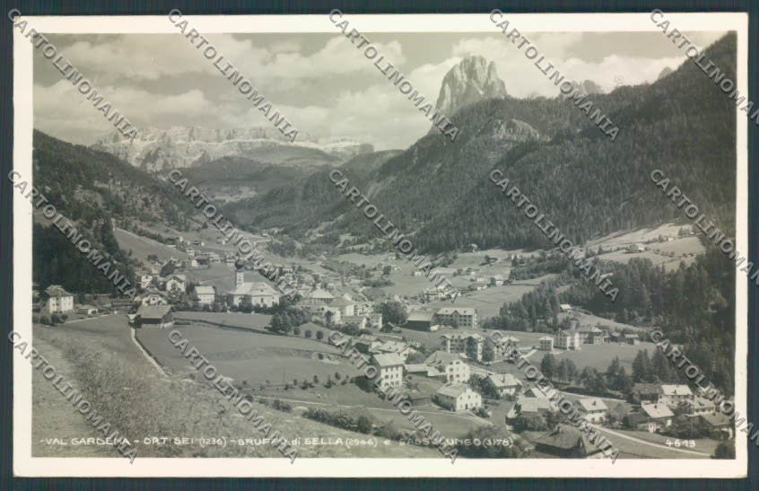 Bolzano Ortisei Foto cartolina ZT9764 – fronte