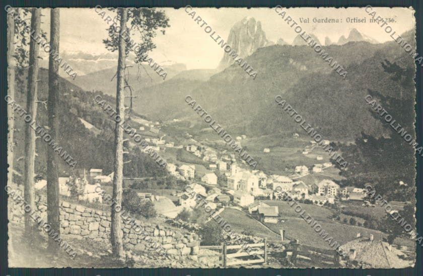Bolzano Ortisei cartolina ZT9768 – fronte