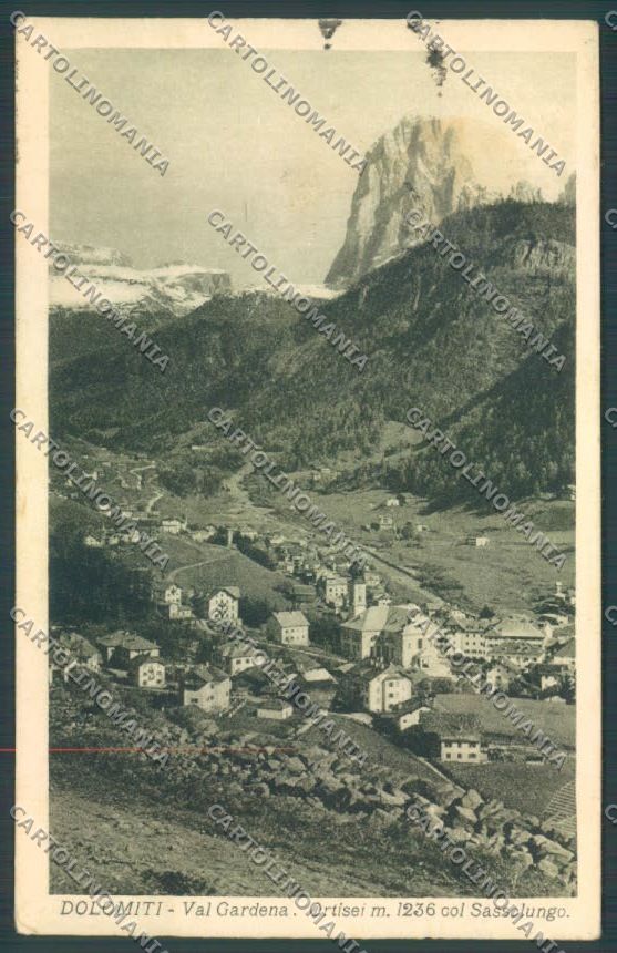 Bolzano Ortisei ABRASA cartolina ZT9771 – fronte