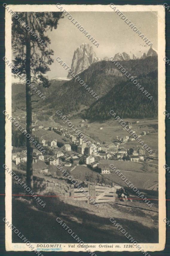 Bolzano Ortisei PIEGHINE cartolina ZT9772 – fronte