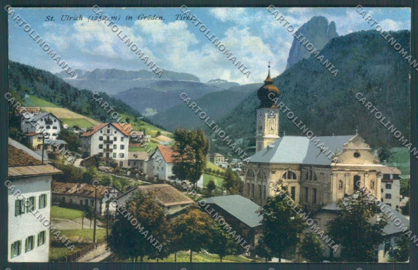 Bolzano Ortisei cartolina ZT9777 – fronte