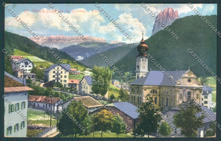Bolzano Ortisei cartolina ZT9778 – fronte
