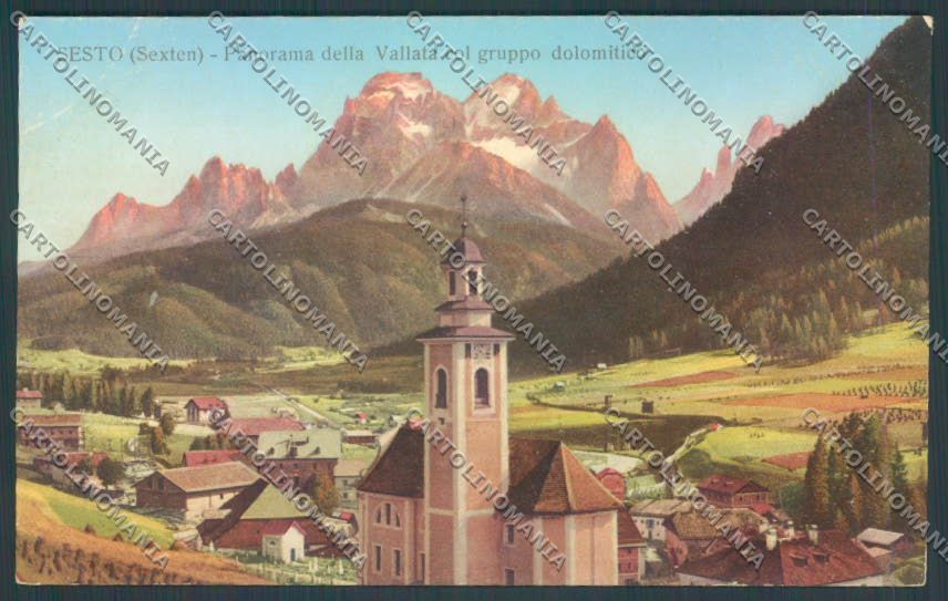 Bolzano Sesto cartolina ZT9780 – fronte