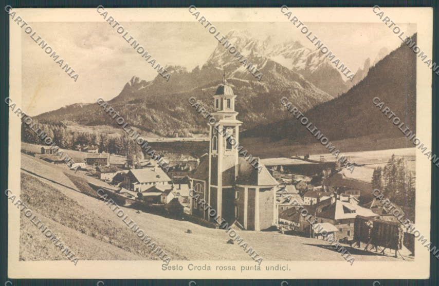 Bolzano Sesto cartolina ZT9788 – fronte