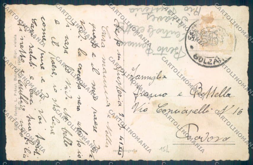 Bolzano Sesto Foto cartolina ZT9797 – retro